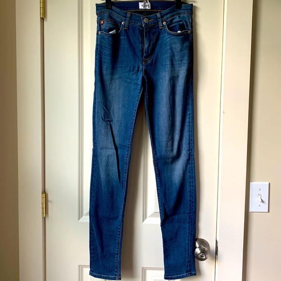 Hudson Jeans Denim - Hudson mid wash skinny jeans 27